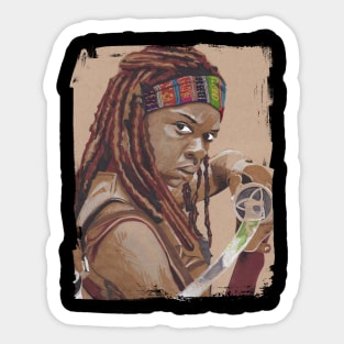 Michonne Sticker